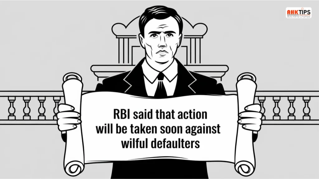  RBI ने कहा wilful defaulter के खिलाफ जल्द कार्यवाही