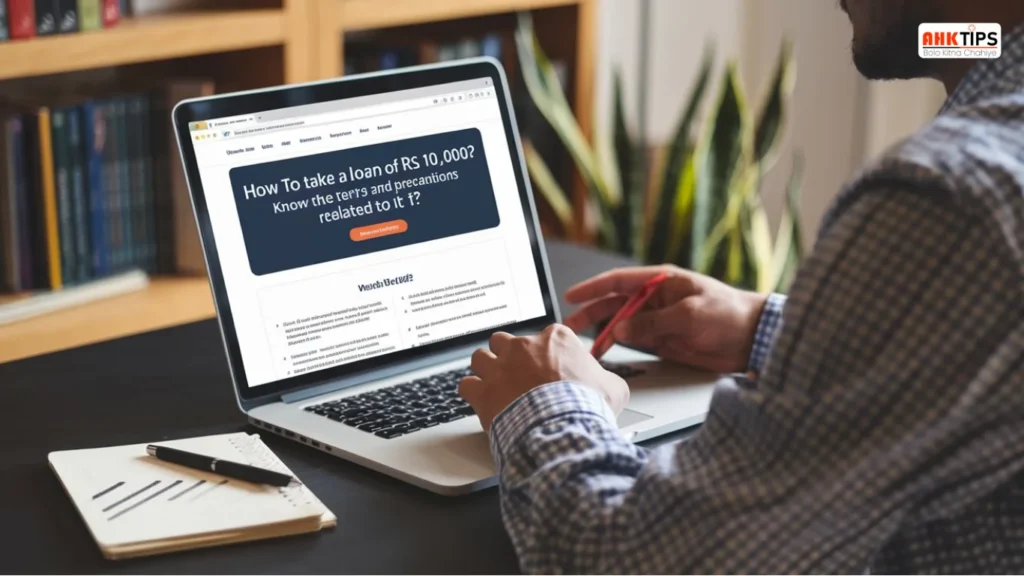 10 हज़ार का लोन कैसे लें?