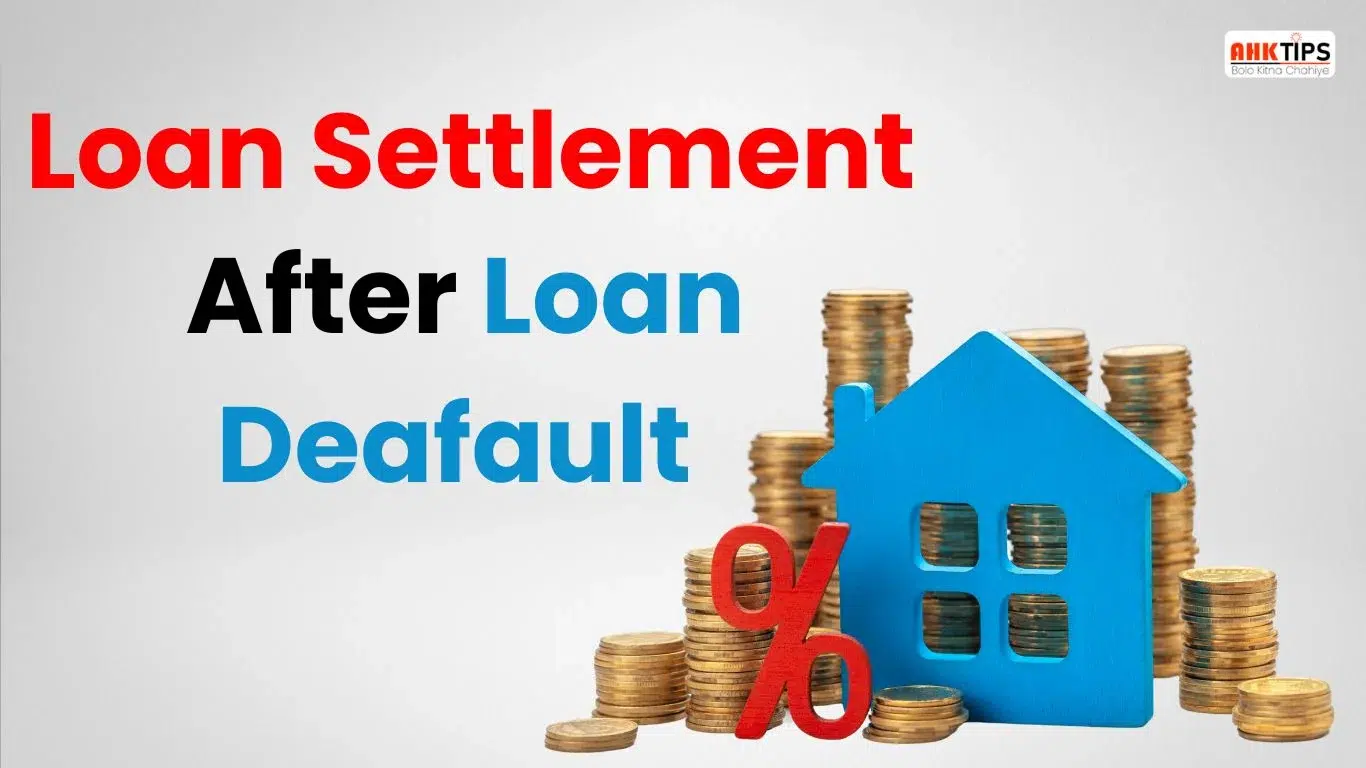 How does a settlement happen after a loan default?