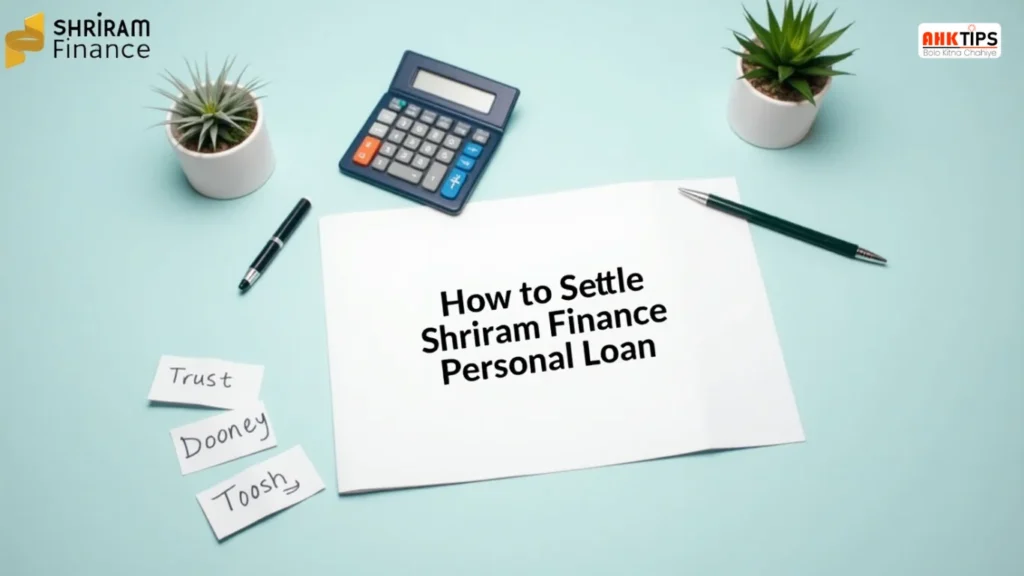How to Settle Shriram Finance Personal Loan?