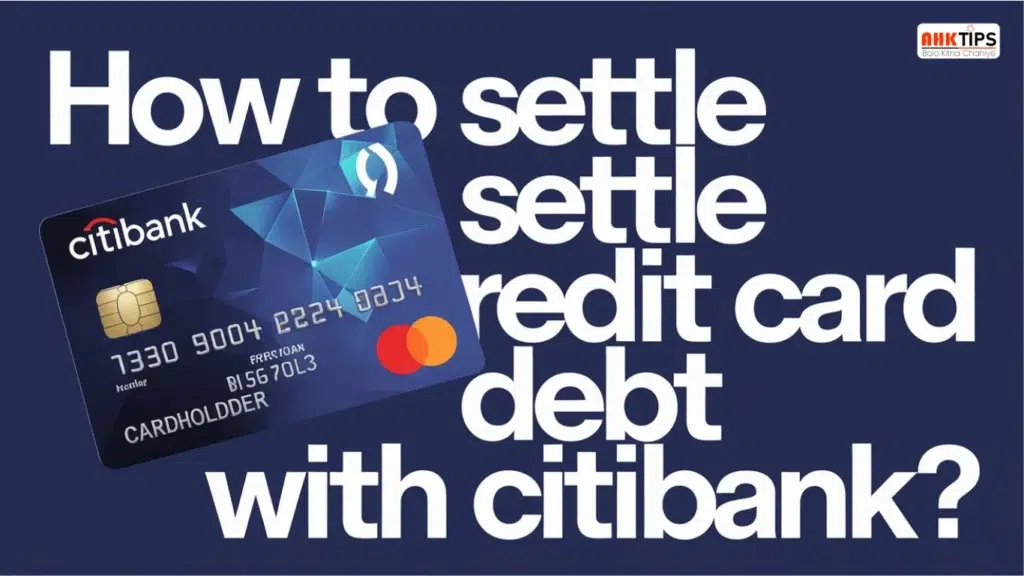 How to Settle Credit Card Debt with Citibank?