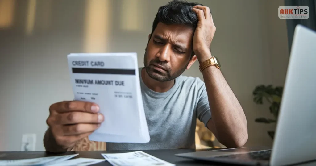 Credit Card Minimum Amount Due के लाभ और हानि