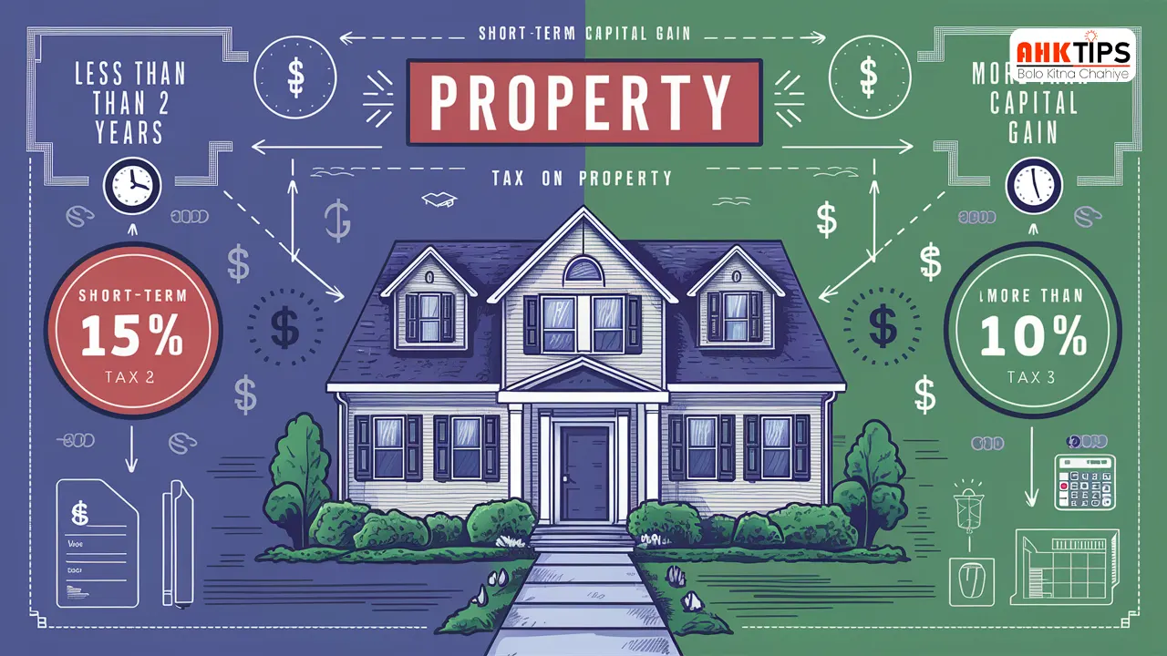 Short – Term Capital Gain Tax On Property