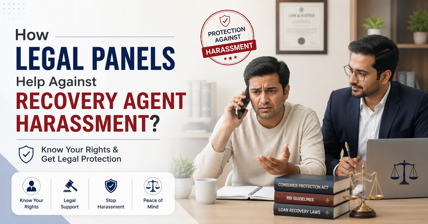 How Legal Panels Help Against Recovery Agent Harassment?