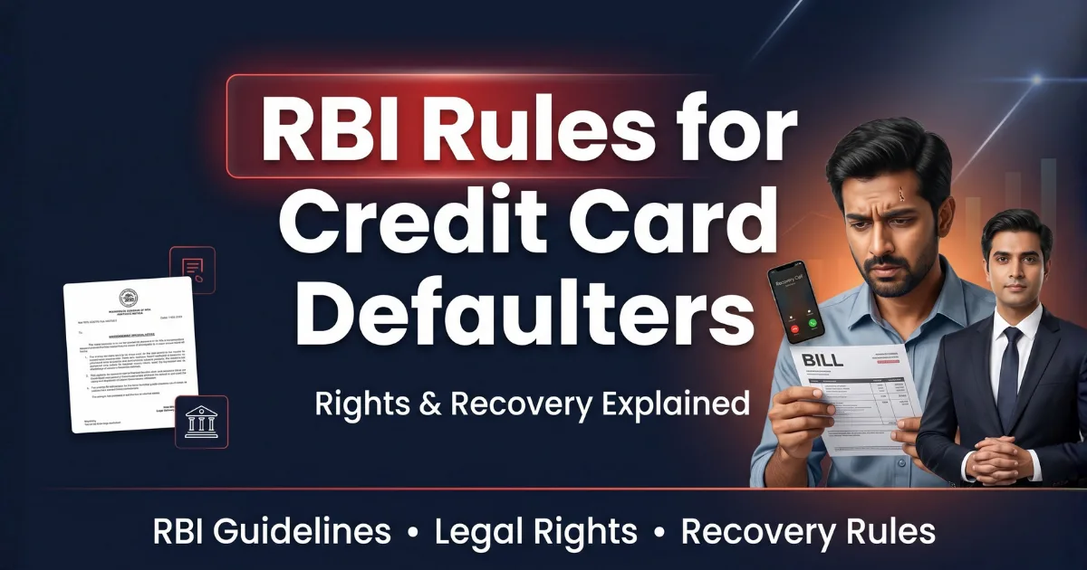 RBI Rules for Credit Card Defaulters – Rights & Recovery Explained