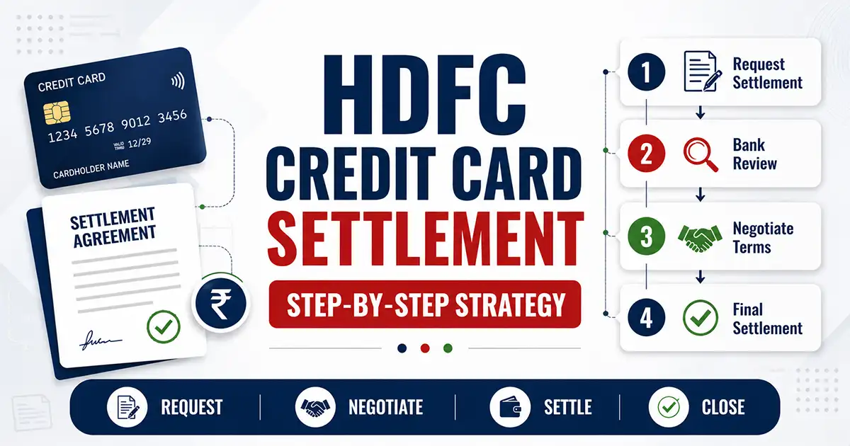 HDFC Credit Card Settlement – Step-by-Step Strategy