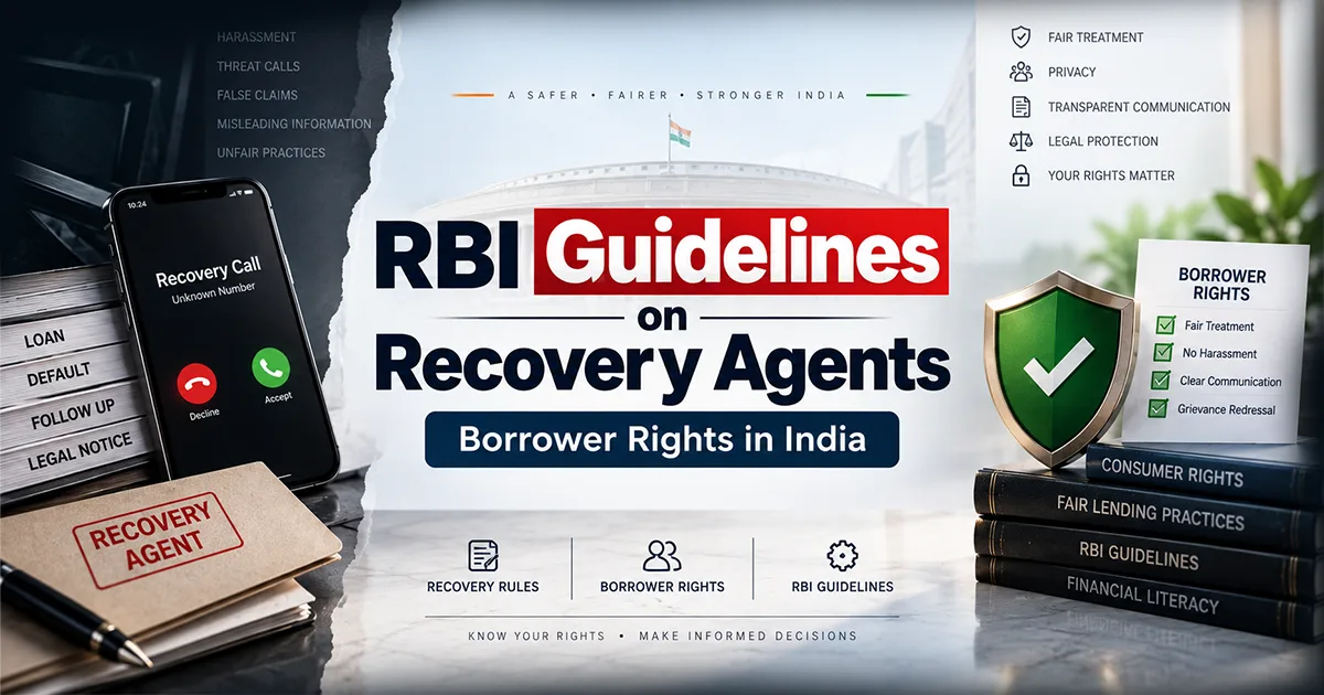 RBI Guidelines on Recovery Agents – Borrower Rights in India